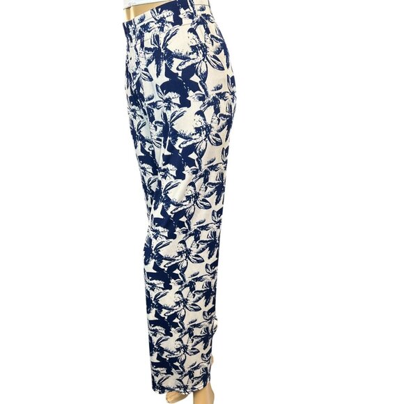 (6 for $25) LOVE POEM Hawaiian Floral Print Summer Lounge Pants Size Medium - Picture 3 of 6